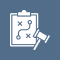 Aggressive Case Strategy Icon