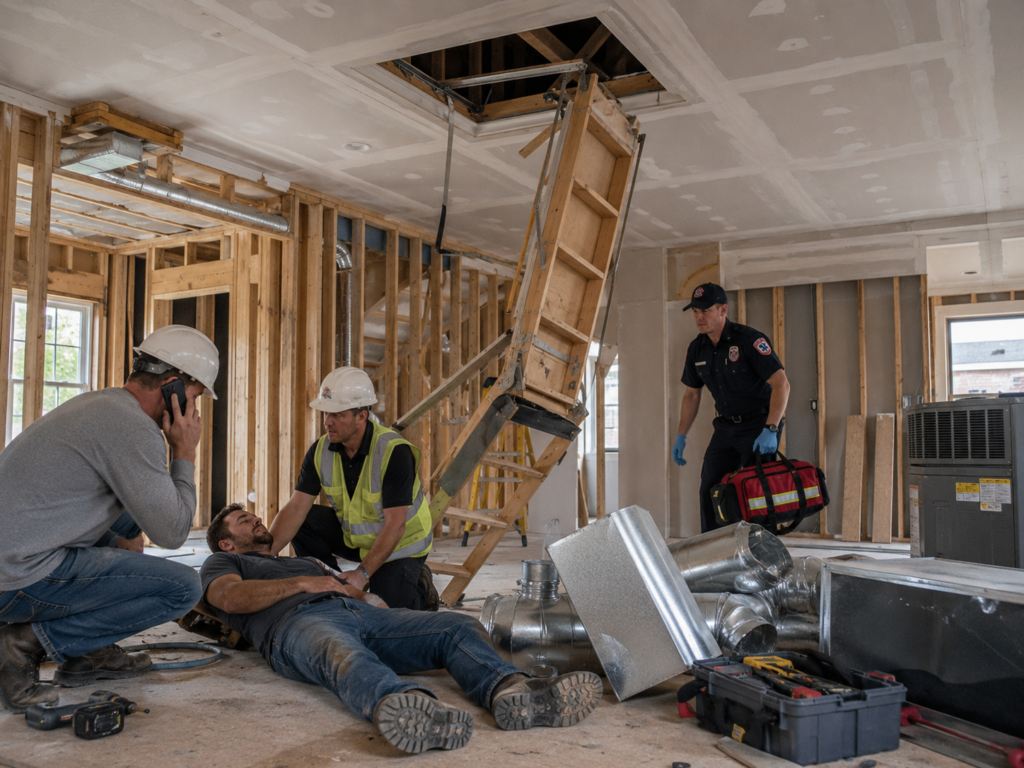 Work Site Accident Lawyer Secures $36,456 for Ladder Fall