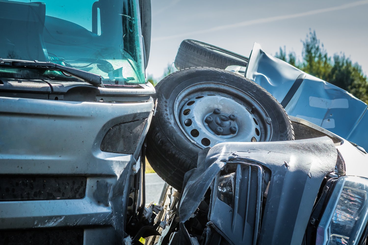 Causes of Truck Accidents Image Personal Injury Attorney Services Section Image