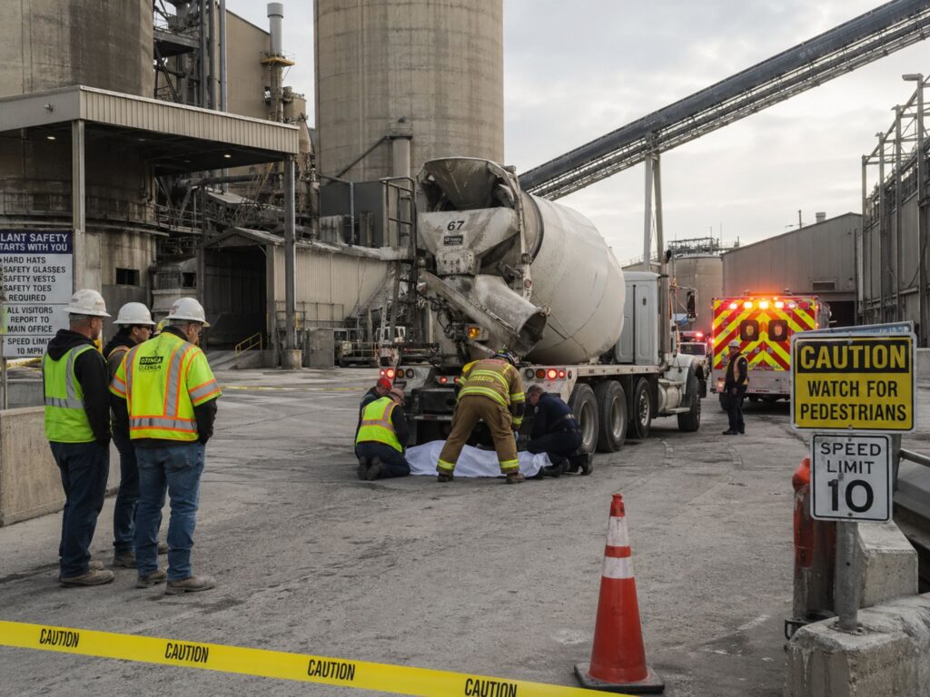 Pedestrian Accident Lawyer Wins $514,670 in Cement Plant Case