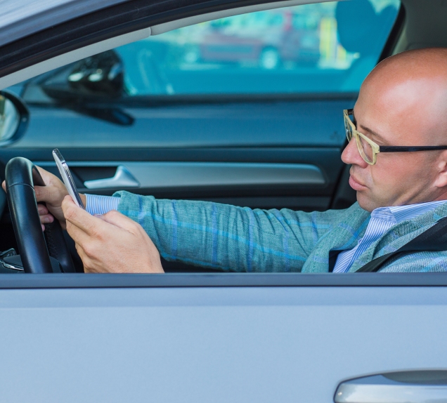 Driving While Texting- Img 1 Personal Injury Attorney Services Section Image