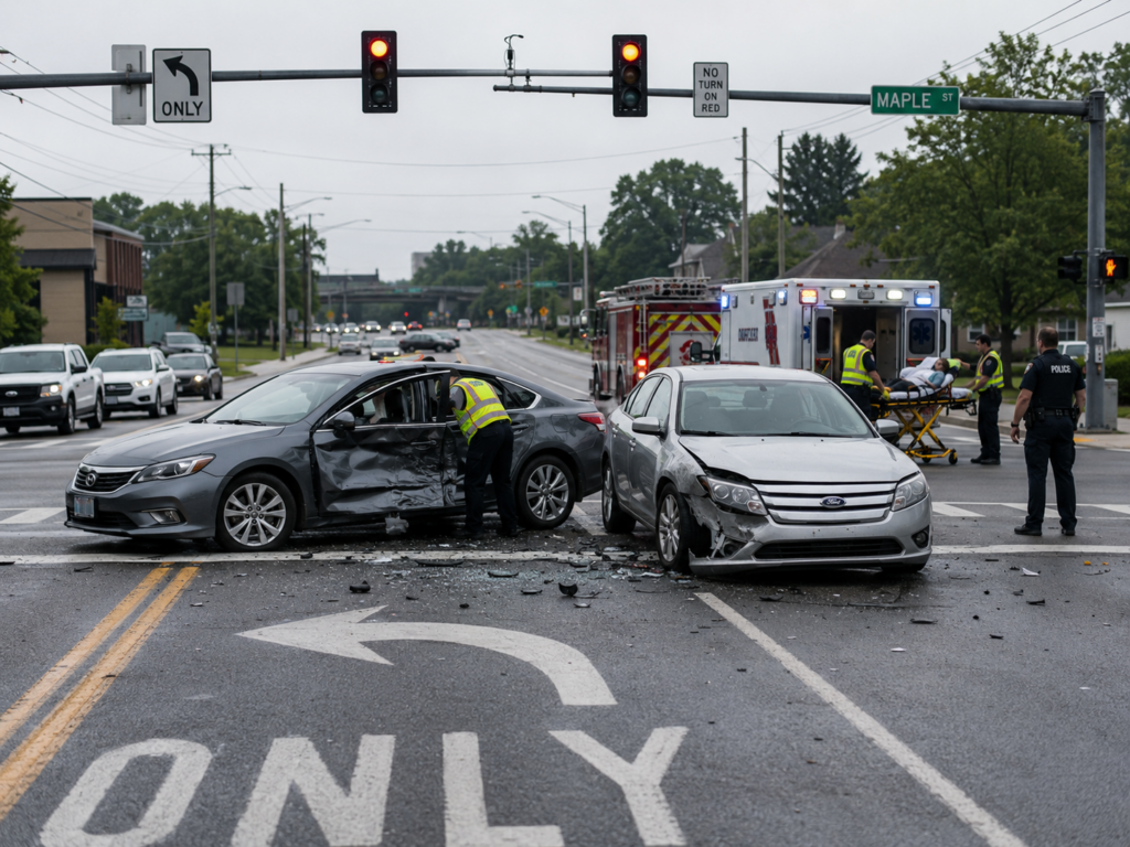 Car Accident Lawyer Obtains $150,000 for Turn Signal Violation