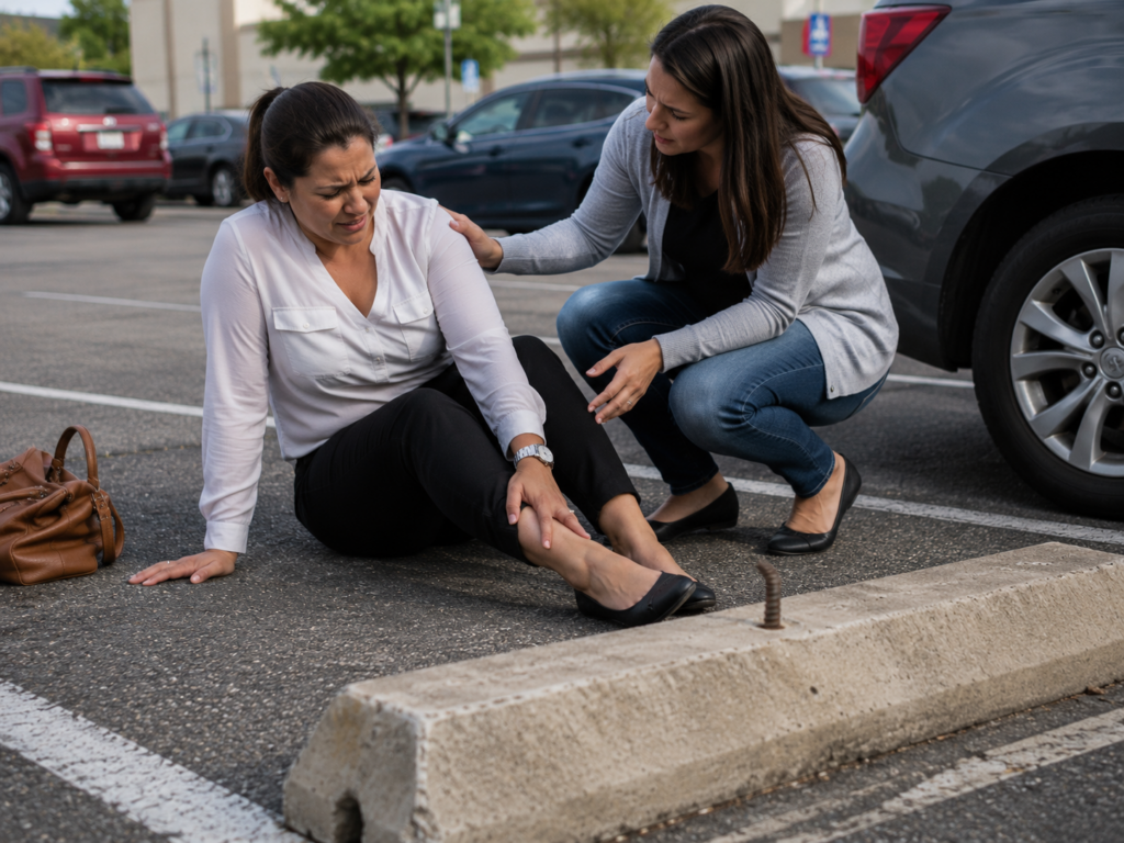 Trip and Fall Lawyer Secures $269,000 for Parking Lot Injury