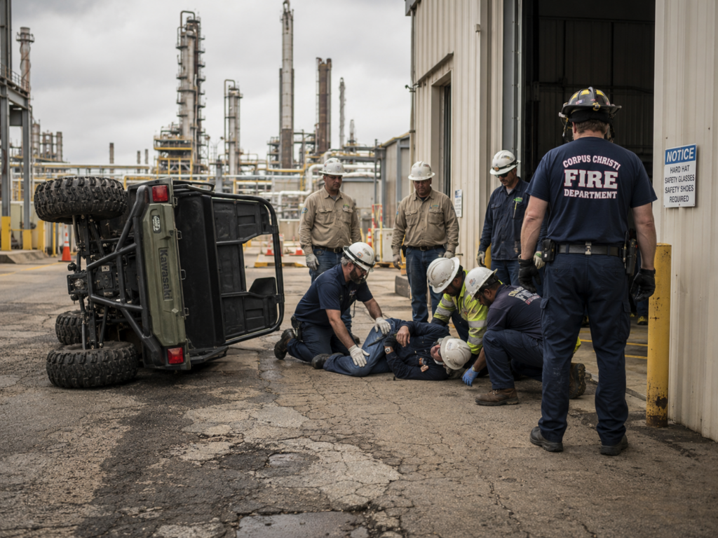 $1,367,909 Settlement for Refinery ATV Accident Injury