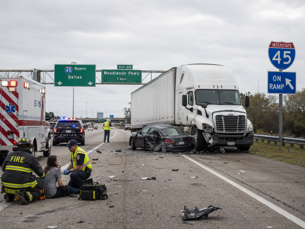 Truck Accident Lawyer Wins $150,000 for Highway Collision